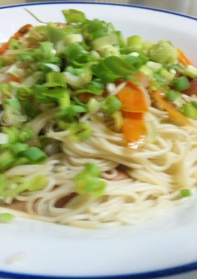 こってり！？そうめんのオイマヨ炒め-レシピのメイン写真