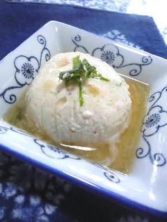 具入り豆腐の生姜あんかけ-レシピのメイン写真