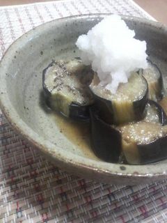 めんつゆで簡単!なすの揚げ浸しおろしのせ-レシピのメイン写真