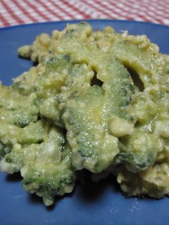 ゴーヤの天ぷら カレー味で-レシピのメイン写真