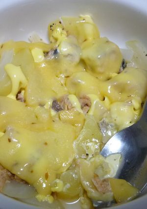 サケとイモのチーズ焼き-レシピのメイン写真