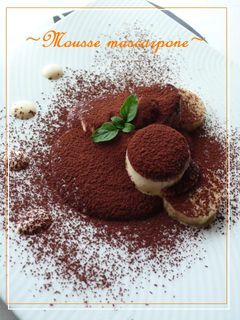 ★簡単ムース・マスカルポーネ★-レシピのメイン写真