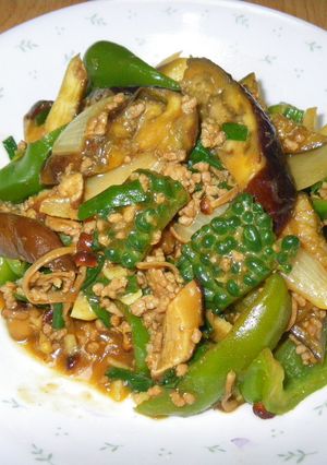 元気が出る！夏野菜カレーマーボ-レシピのメイン写真