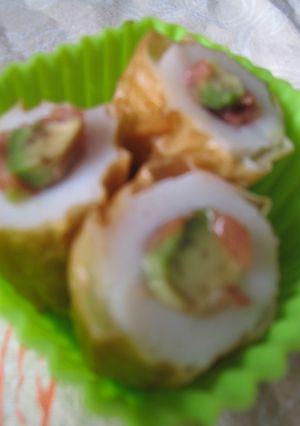 お弁当☆アボカド&梅ちくわ-レシピのメイン写真