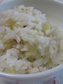 みょうがとたくあんの混ぜご飯-レシピのメイン写真
