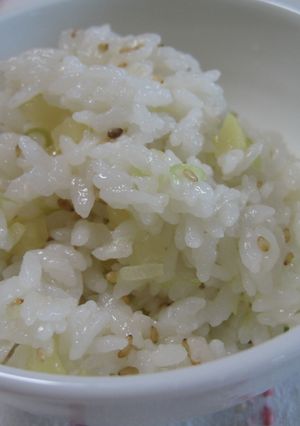 みょうがとたくあんの混ぜご飯-レシピのメイン写真