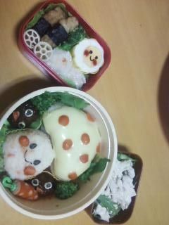 キャラ弁!!きのこチャン弁当♪-レシピのメイン写真
