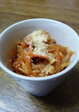 切干大根のトマト味噌煮込み-レシピのメイン写真
