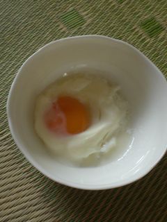 簡単!ビックリ!1分で温泉卵-レシピのメイン写真