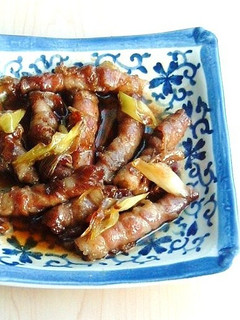 甘辛豚ロール-レシピのメイン写真