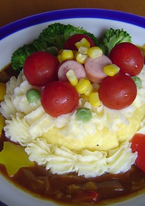 ☆デコレーションケーキ☆カレー-レシピのメイン写真