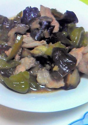 ナスと豚肉の甘辛煮☆-レシピのメイン写真