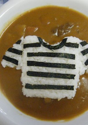 ボーダーTシャツカレー-レシピのメイン写真