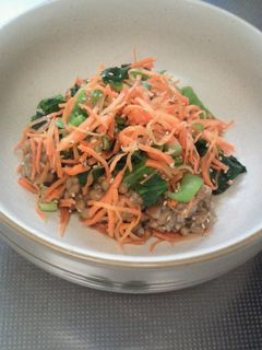 「納豆の食べるラー油あえ」-レシピのメイン写真