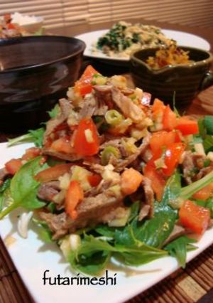 牛肉とトマトのさっぱりサラダ-レシピのメイン写真