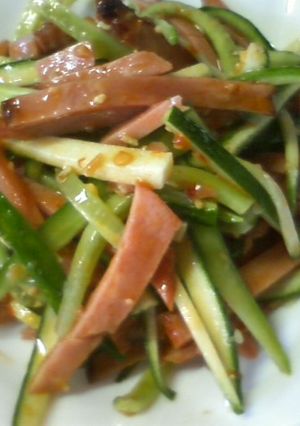 余った焼豚で簡単おつまみ☆-レシピのメイン写真