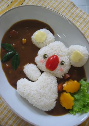 コアラのデコカレー-レシピのメイン写真