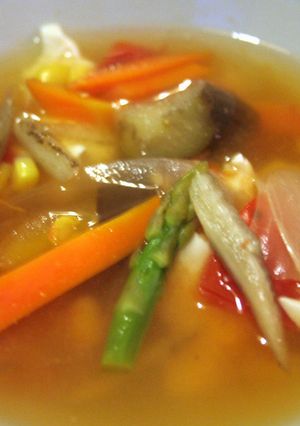 夏野菜たっぷりスープ-レシピのメイン写真