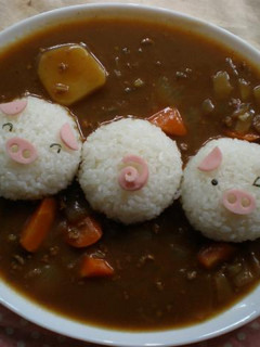 デコカレー 3びきのこぶた-レシピのメイン写真