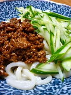 夏に食べたい!ジャージャーうどん-レシピのメイン写真