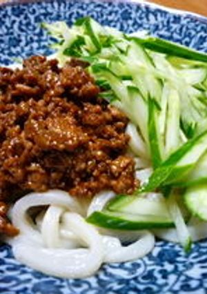 夏に食べたい！ジャージャーうどん-レシピのメイン写真