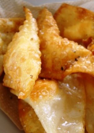 ワンタンチーズ揚げ-レシピのメイン写真