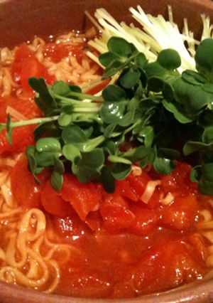 トマトチキンラーメン-レシピのメイン写真