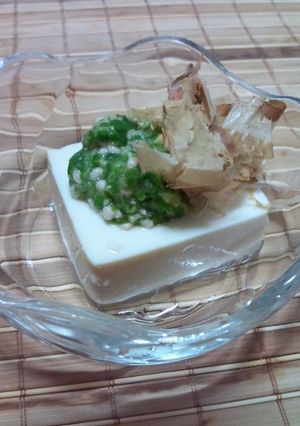 オクラでネバッと冷奴☆-レシピのメイン写真