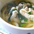 つゆまで飲みほす☆豚ニラうどん