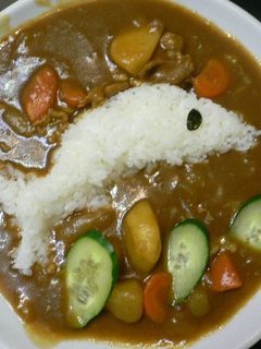 夏休みのカレー-レシピのメイン写真