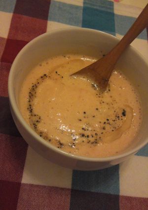 凍らせトマトのスープ-レシピのメイン写真