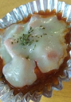 お弁当に☆なすのトマトチーズ焼き-レシピのメイン写真