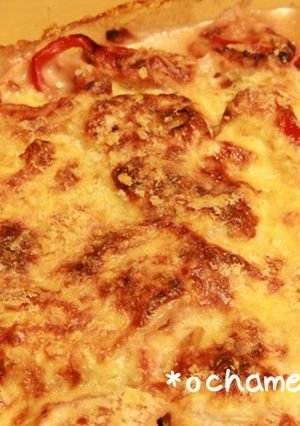 いかと夏野菜のグラタン-レシピのメイン写真