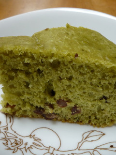 炊飯器抹茶ケーキinあずき♪-レシピのメイン写真