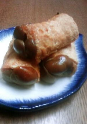 お弁当に◎しめじの油揚げロール煮◎-レシピのメイン写真