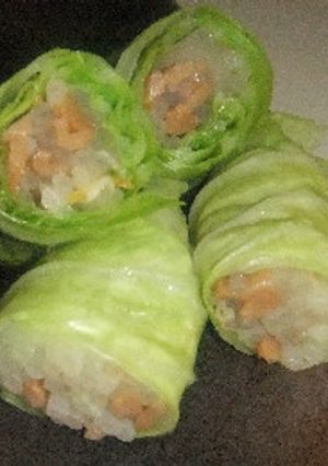 もやしとメンマのキャベツ巻き-レシピのメイン写真