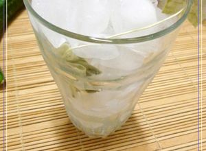 おひとりさまの氷出し緑茶☆　私のランチ用-レシピのメイン写真