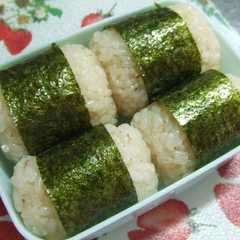 รูปของ めんつゆで作る。。おにぎり