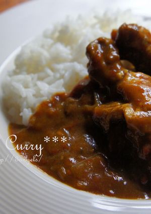 フレッシュトマトで煮込む『チキンカレー』-レシピのメイン写真