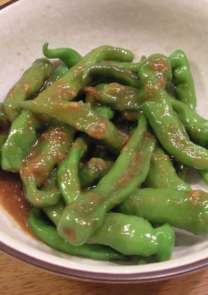 簡単！お袋の味☆ししとうの味噌炒め-レシピのメイン写真