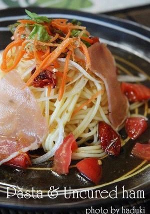 生ハムの冷製パスタ-レシピのメイン写真