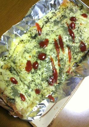 ♪簡単平てんでピザ-レシピのメイン写真
