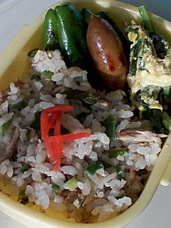 残った焼き魚で焼飯-レシピのメイン写真