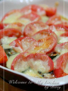 夏野菜のシンプルチーズ焼き-レシピのメイン写真