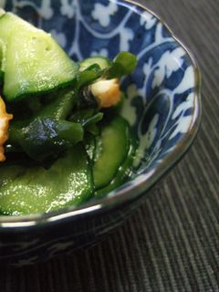ちくわときゅうりとわかめの酢の物-レシピのメイン写真