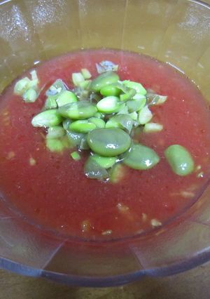 トマトの冷製スープ-レシピのメイン写真