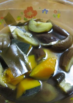 なすとかぼちゃの煮浸し-レシピのメイン写真