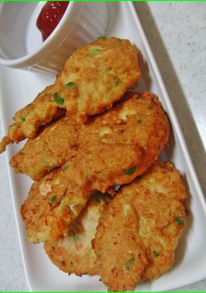 子供にお勧め　野菜たっぷり胸肉ナゲット-レシピのメイン写真