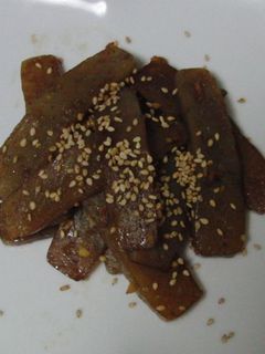 蒟蒻炒め-レシピのメイン写真