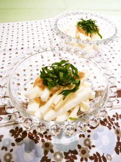 ✿長芋の大葉梅和え✿-レシピのメイン写真